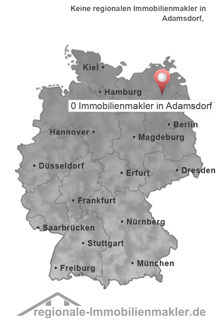 Immobilienmakler Adamsdorf