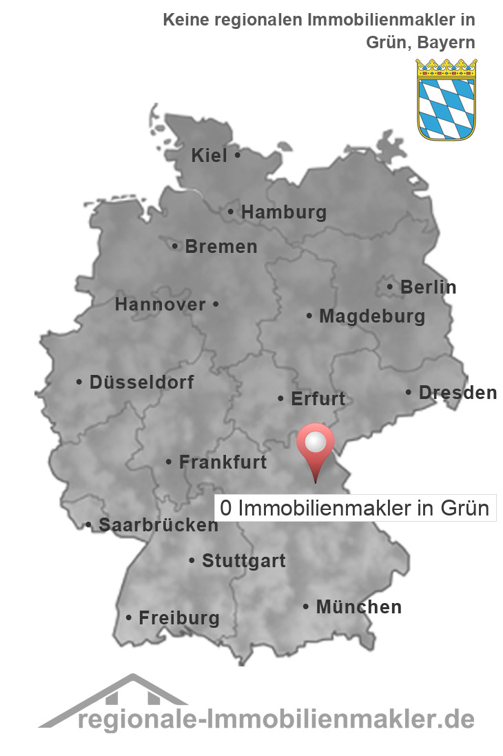 Immobilienmakler Grün