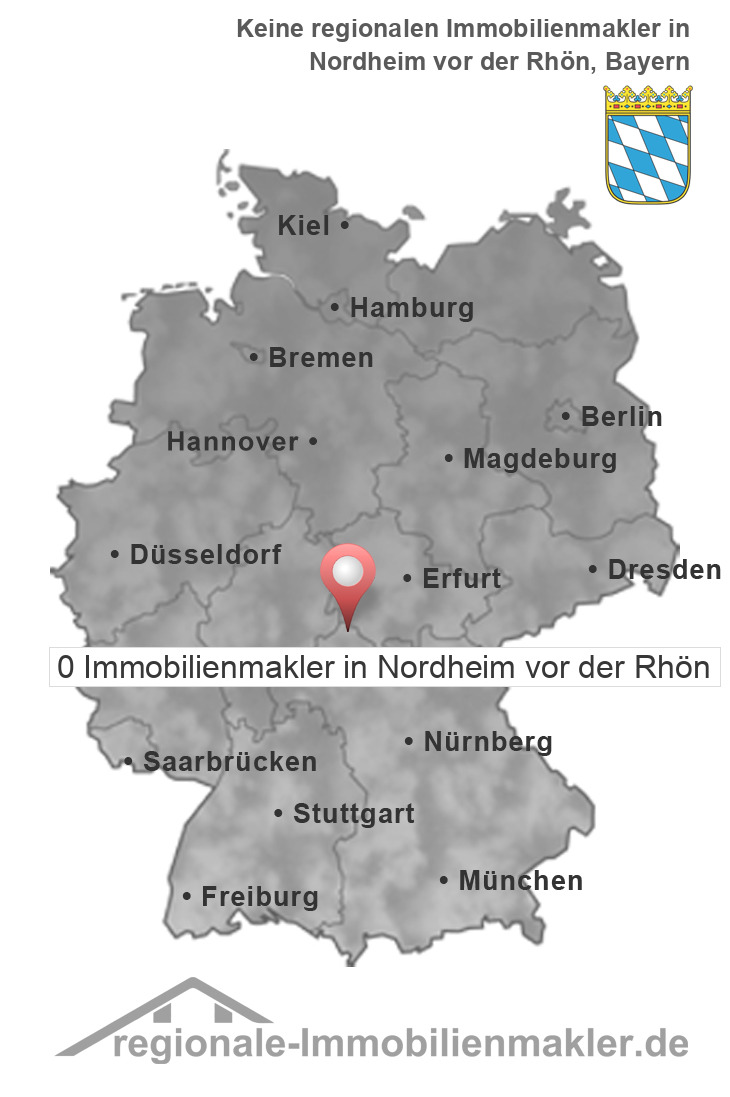Immobilienmakler Nordheim vor der Rhön