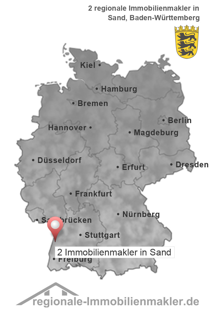 Immobilienmakler Sand